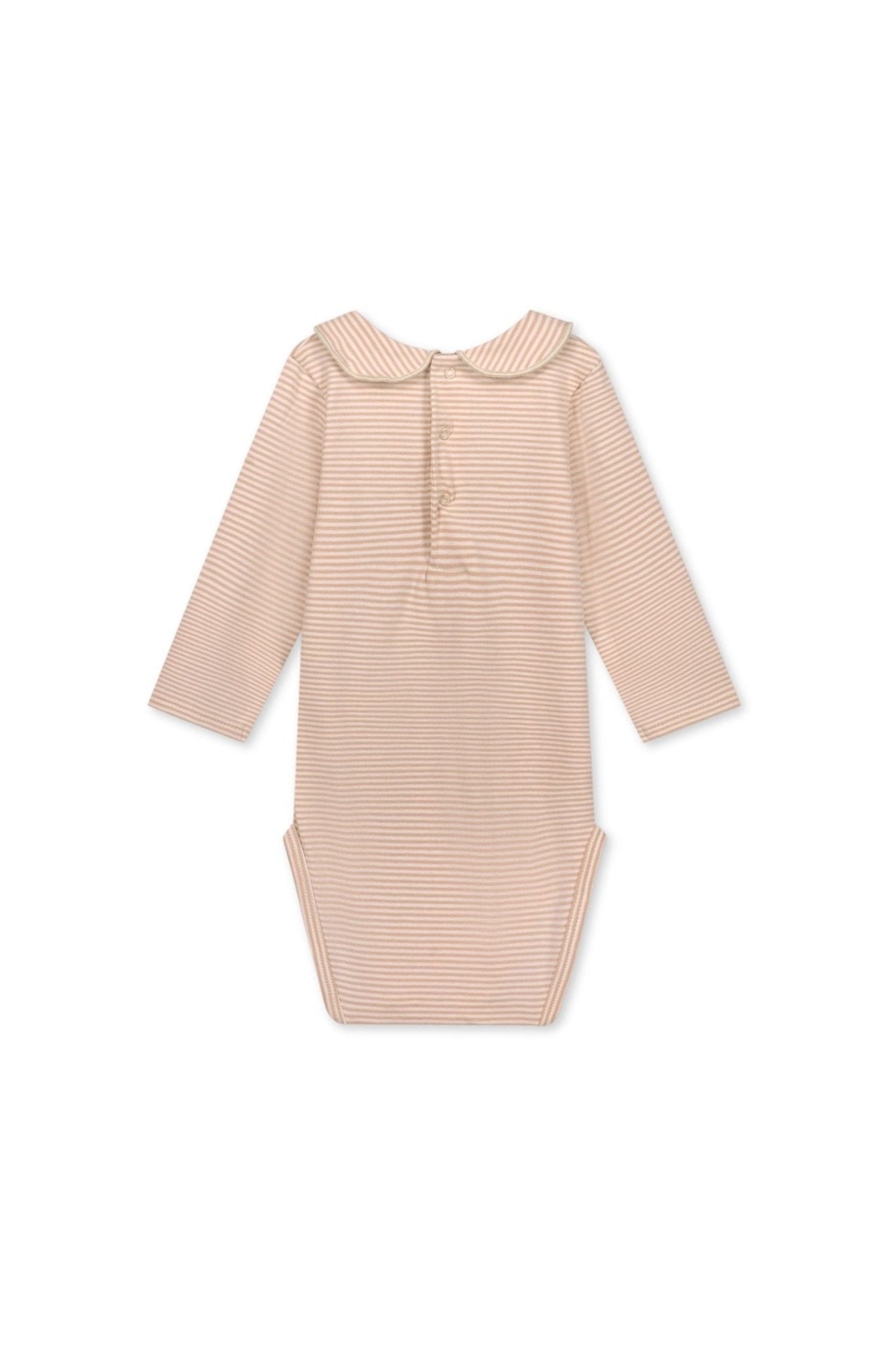 Baby Collar Onesie | Faded Pink - Cream van Gray Label | Kids Conceptstore Le Fanfare