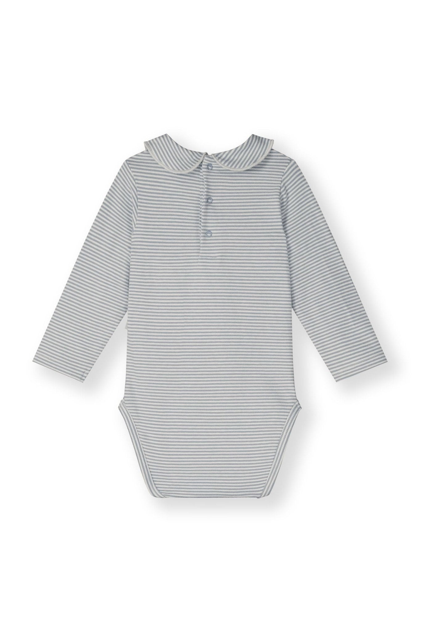 Baby Collar Onesie | Stone Gray - Cream van Gray Label | Kids Conceptstore Le Fanfare