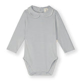 Baby Collar Onesie | Stone Gray - Cream van Gray Label | Kids Conceptstore Le Fanfare