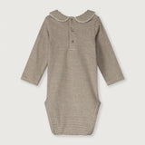 Baby Collar Onesie | Woody - Cream van Gray Label | Kids Conceptstore Le Fanfare