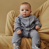 Baby Collar Suit | Stone Gray van Gray Label | Kids Conceptstore Le Fanfare