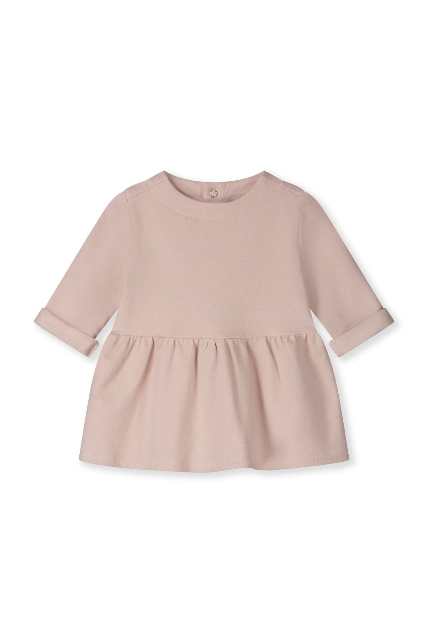 Baby Dress With Snaps | Faded Pink van Gray Label | Kids Conceptstore Le Fanfare