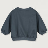 Baby Dropped Shoulder Sweater | Blue Grey van Gray Label | Kids Conceptstore Le Fanfare