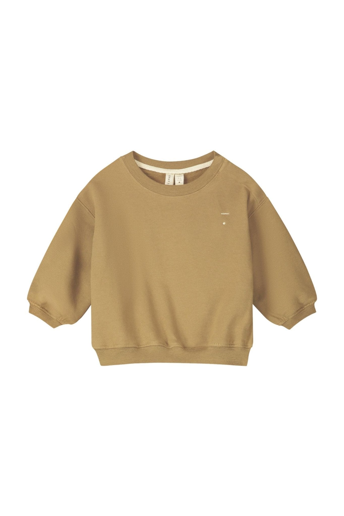 Baby Dropped Shoulder Sweater | Cookie van Gray Label | Kids Conceptstore Le Fanfare