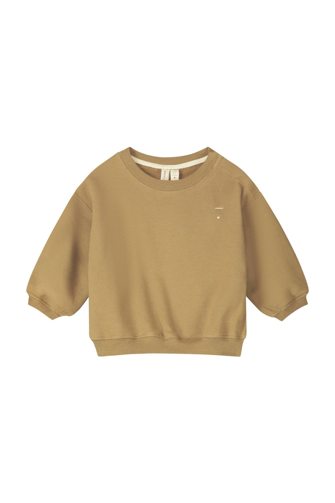 Baby Dropped Shoulder Sweater | Cookie van Gray Label | Kids Conceptstore Le Fanfare