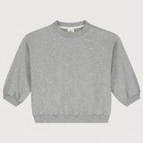 Baby Dropped Shoulder Sweater | Gray Melange van Gray Label | Kids Conceptstore Le Fanfare