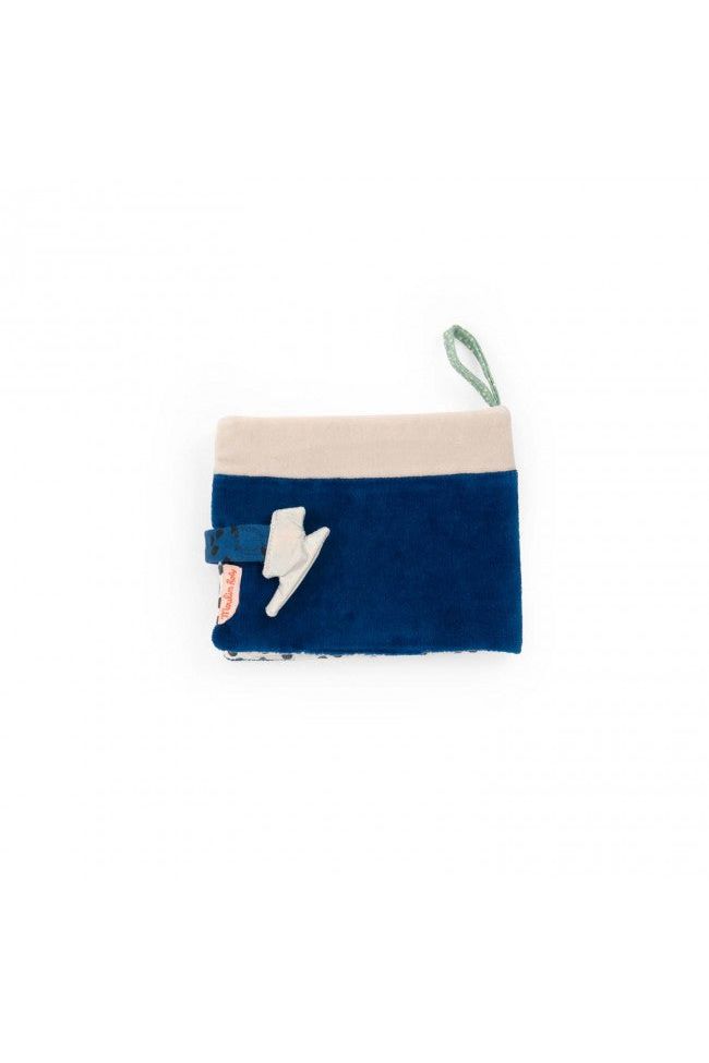 Baby-fotoalbum van stof Puce & Pilou van Moulin Roty | Kids Conceptstore Le Fanfare