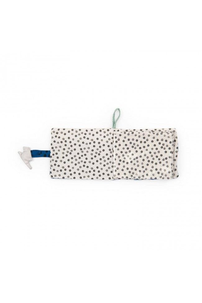 Baby-fotoalbum van stof Puce & Pilou van Moulin Roty | Kids Conceptstore Le Fanfare