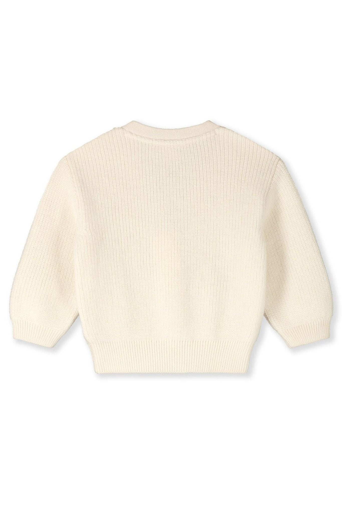 Baby Knitted Cardigan RWS | Cream van Gray Label | Kids Conceptstore Le Fanfare