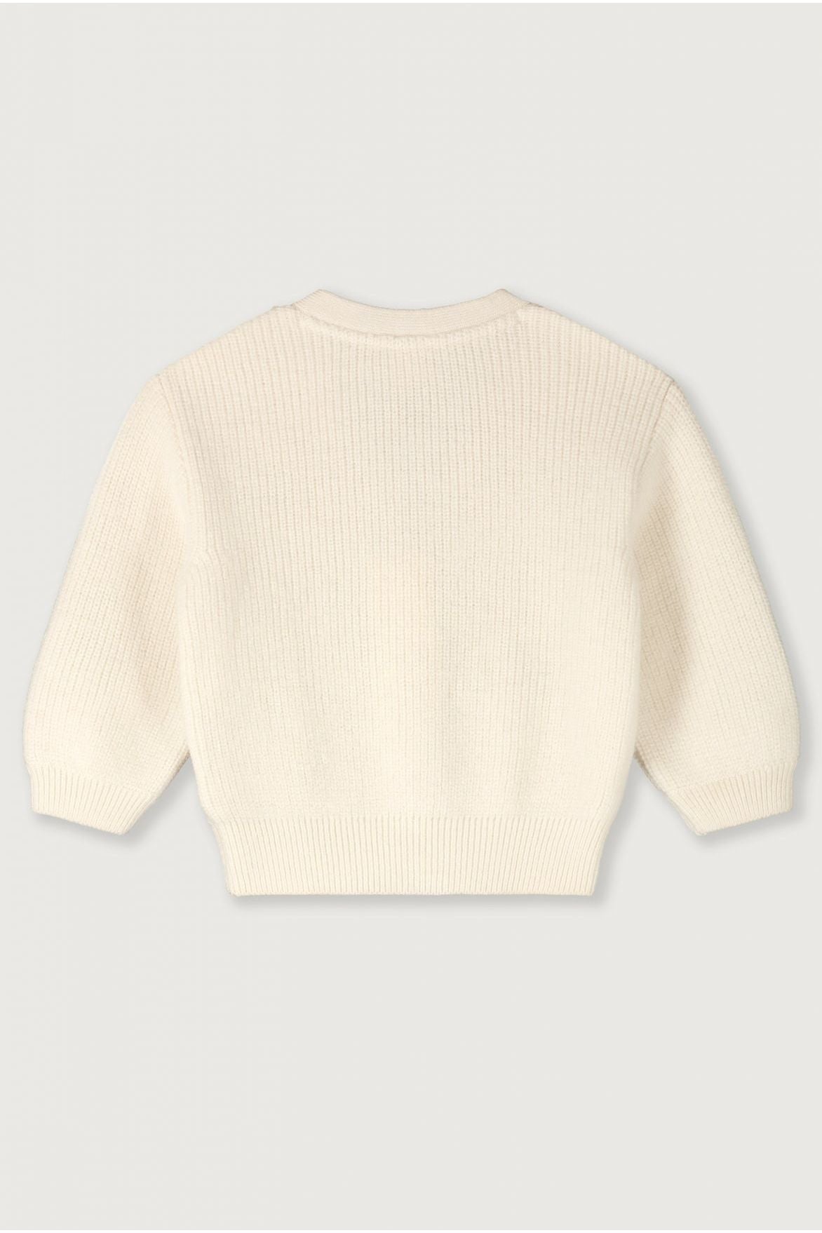 Baby Knitted Cardigan RWS | Cream van Gray Label | Kids Conceptstore Le Fanfare