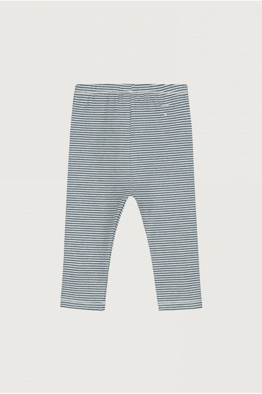Baby Leggings | Blue Gray - Cream van Gray Label | Kids Conceptstore Le Fanfare