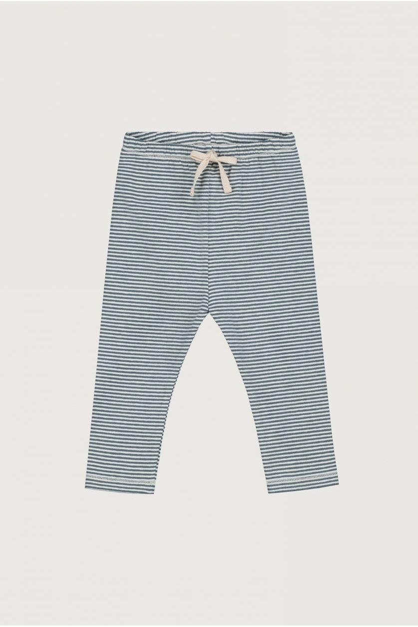 Baby Leggings | Blue Gray - Cream van Gray Label | Kids Conceptstore Le Fanfare