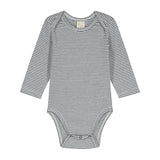 Baby Longsleeve Onesie | Blue Gray - Cream van Gray Label | Kids Conceptstore Le Fanfare