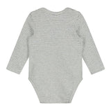 Baby Longsleeve Onesie | Gray Melange - Cream van Gray Label | Kids Conceptstore Le Fanfare