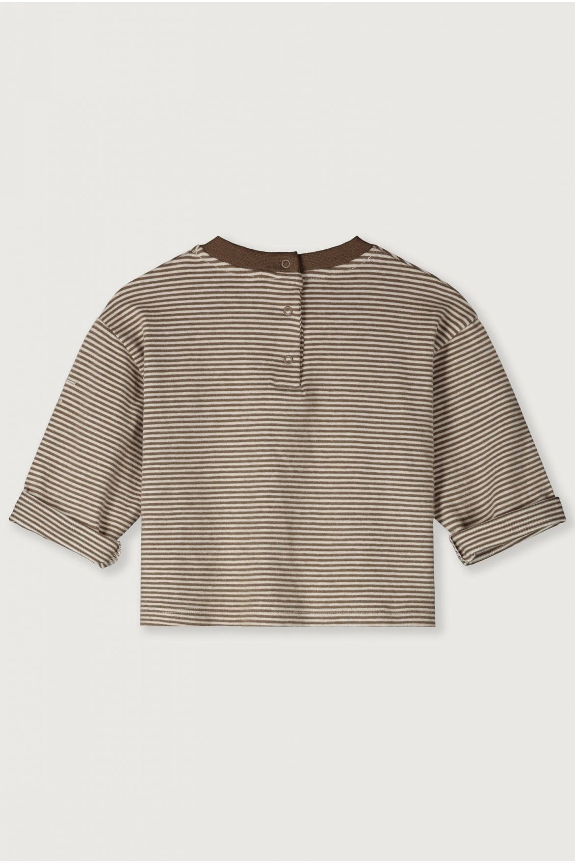 Baby Longsleeve Pocket Tee | Woody - Cream van Gray Label | Kids Conceptstore Le Fanfare