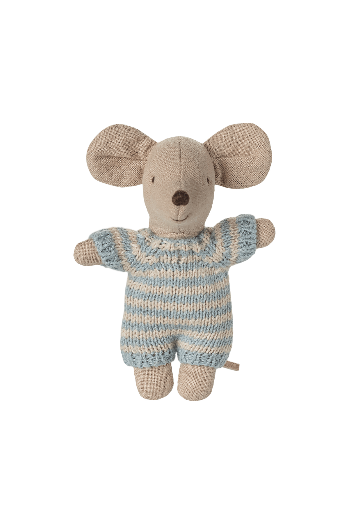 Baby mouse in carry cot - Blue van Maileg | Kids Conceptstore Le Fanfare