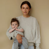 Baby Onesie | Stone Gray - Cream van Gray Label | Kids Conceptstore Le Fanfare