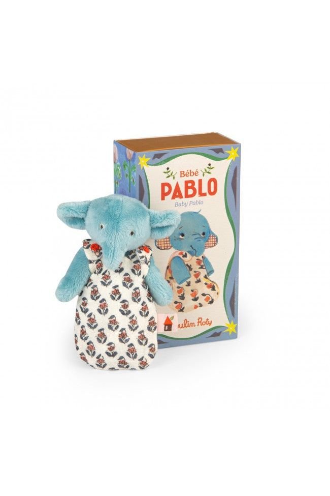 Baby Pablo de olifant - Les Minouchkas van Moulin Roty | Kids Conceptstore Le Fanfare