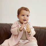 Baby Raglan Cardigan | Faded Pink van Gray Label | Kids Conceptstore Le Fanfare
