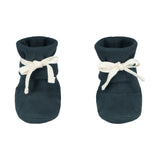 Baby Ribbed Booties | Blue Gray van Gray Label | Kids Conceptstore Le Fanfare