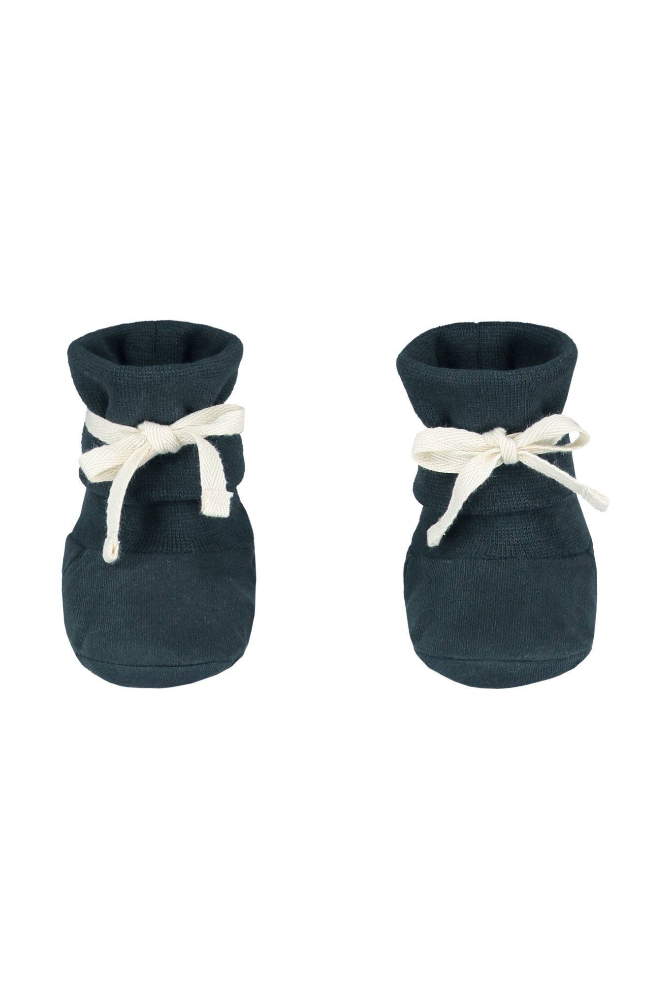 Baby Ribbed Booties | Blue Gray van Gray Label | Kids Conceptstore Le Fanfare