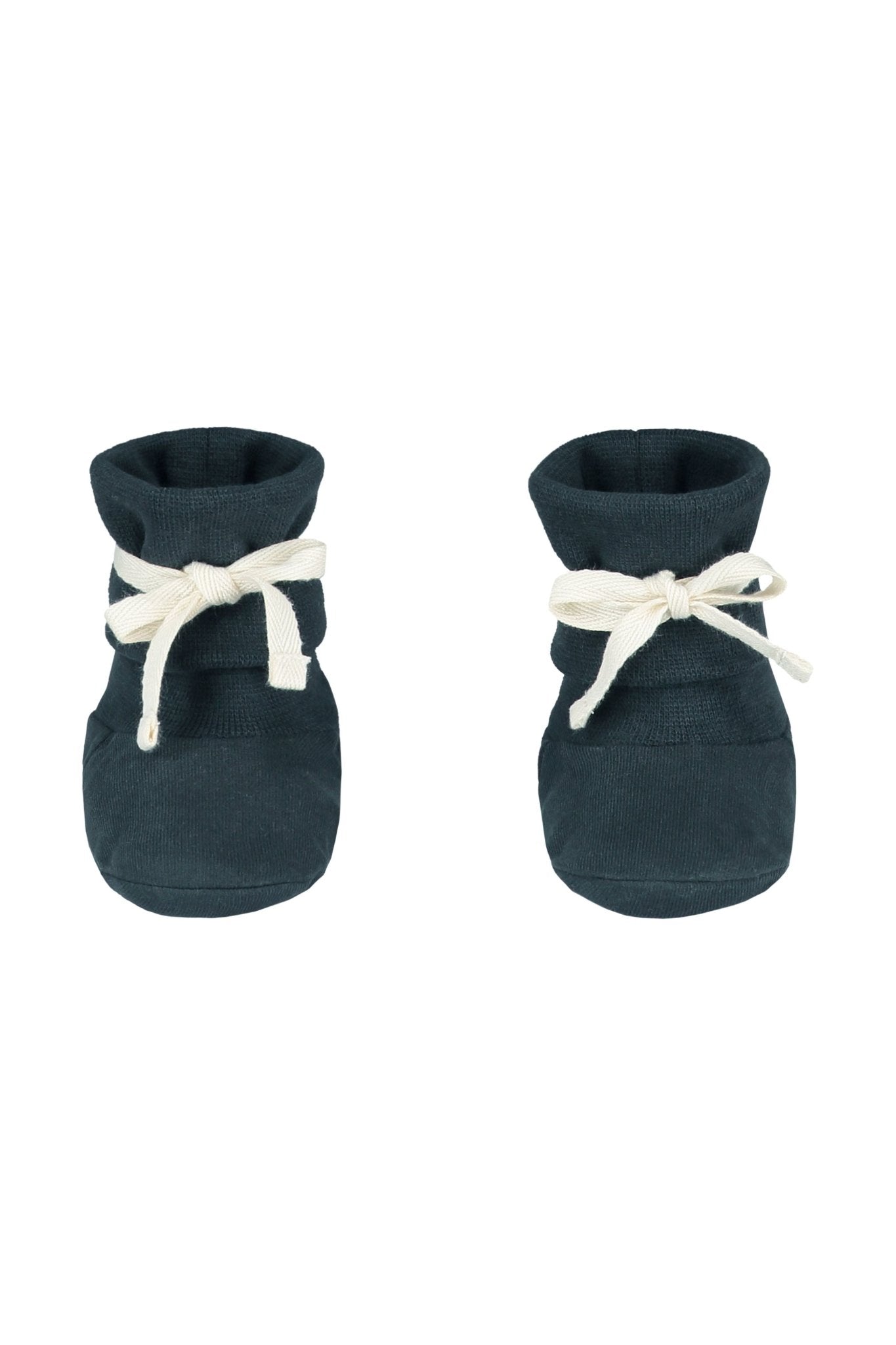 Baby Ribbed Booties | Blue Gray van Gray Label | Kids Conceptstore Le Fanfare