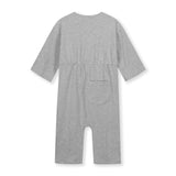 Baby Suit with Back Seam | Grey Melange van Gray Label | Kids Conceptstore Le Fanfare