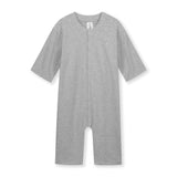 Baby Suit with Back Seam | Grey Melange van Gray Label | Kids Conceptstore Le Fanfare