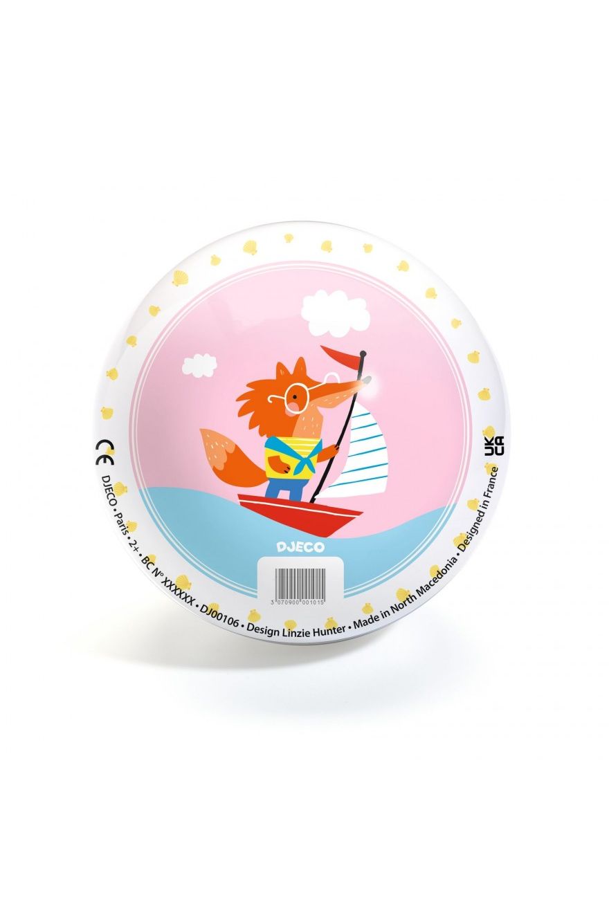Ball - Love boat ball (12cm) van Djeco | Kids Conceptstore Le Fanfare