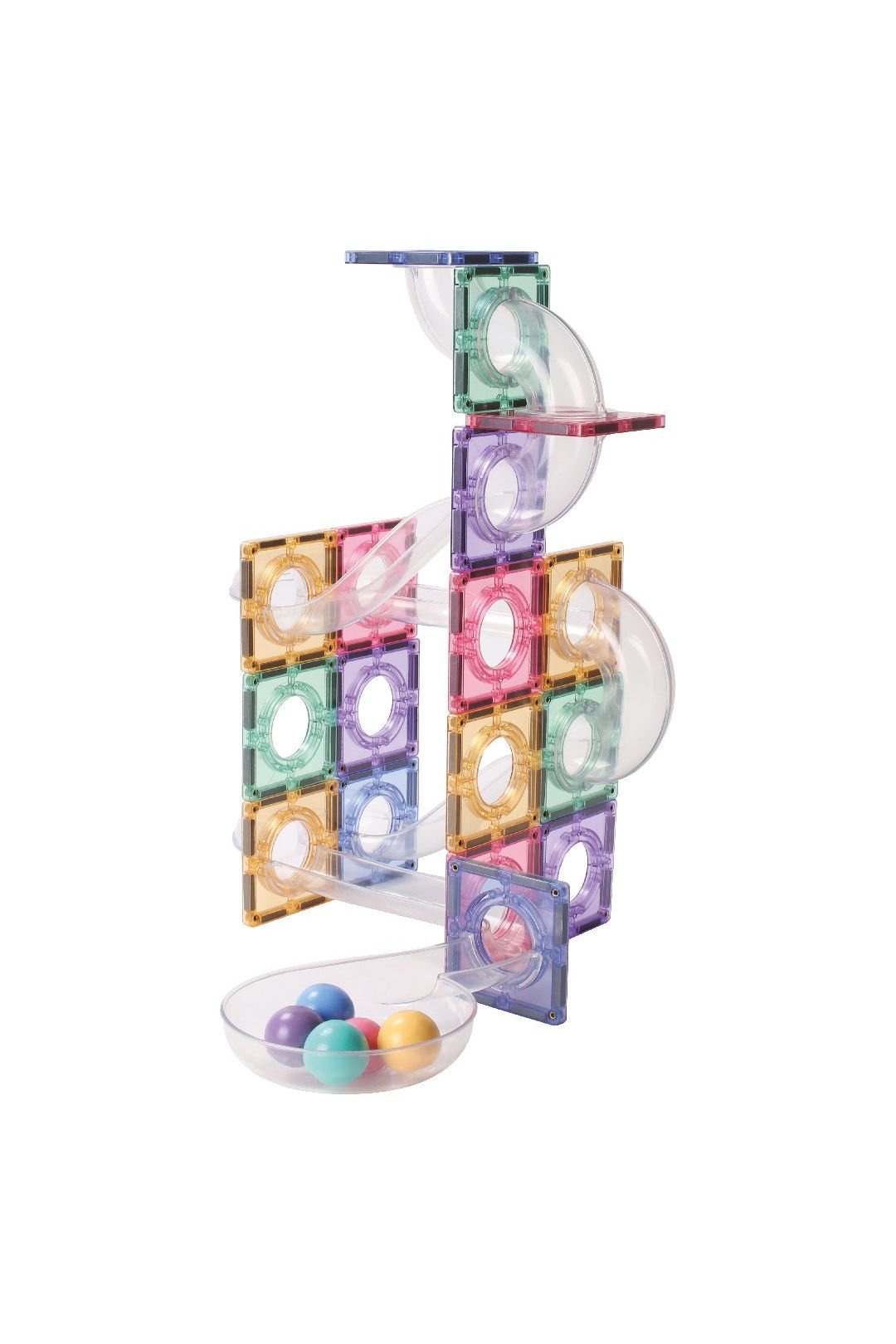 Ball Run Creative Pack Pastel 70 Stuks van Cleverclixx | Kids Conceptstore Le Fanfare