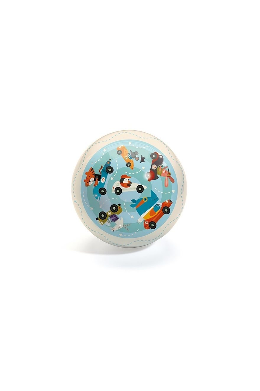 Ball - Traffic ball (22cm) van Djeco | Kids Conceptstore Le Fanfare