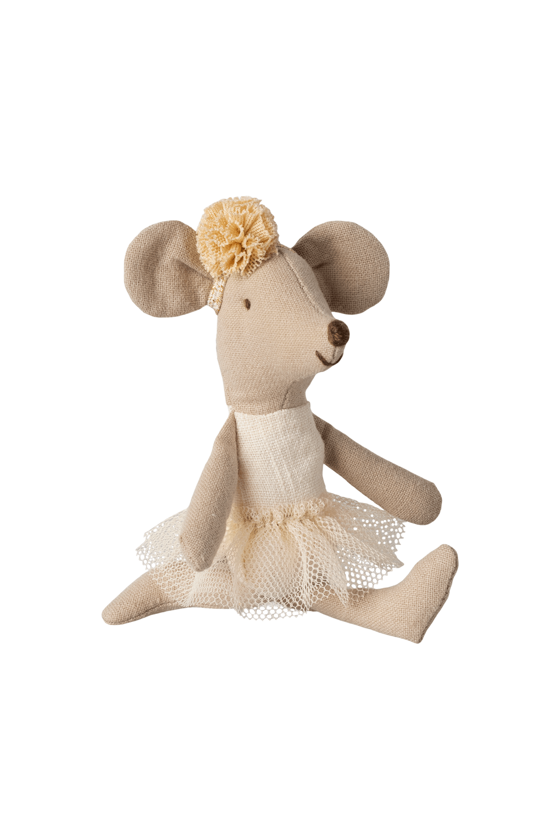 Ballerina Mouse, Little Sister - Off White van Maileg | Kids Conceptstore Le Fanfare