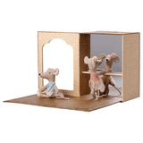 Ballet mice in dance studio, Little sister and brother van Maileg | Kids Conceptstore Le Fanfare