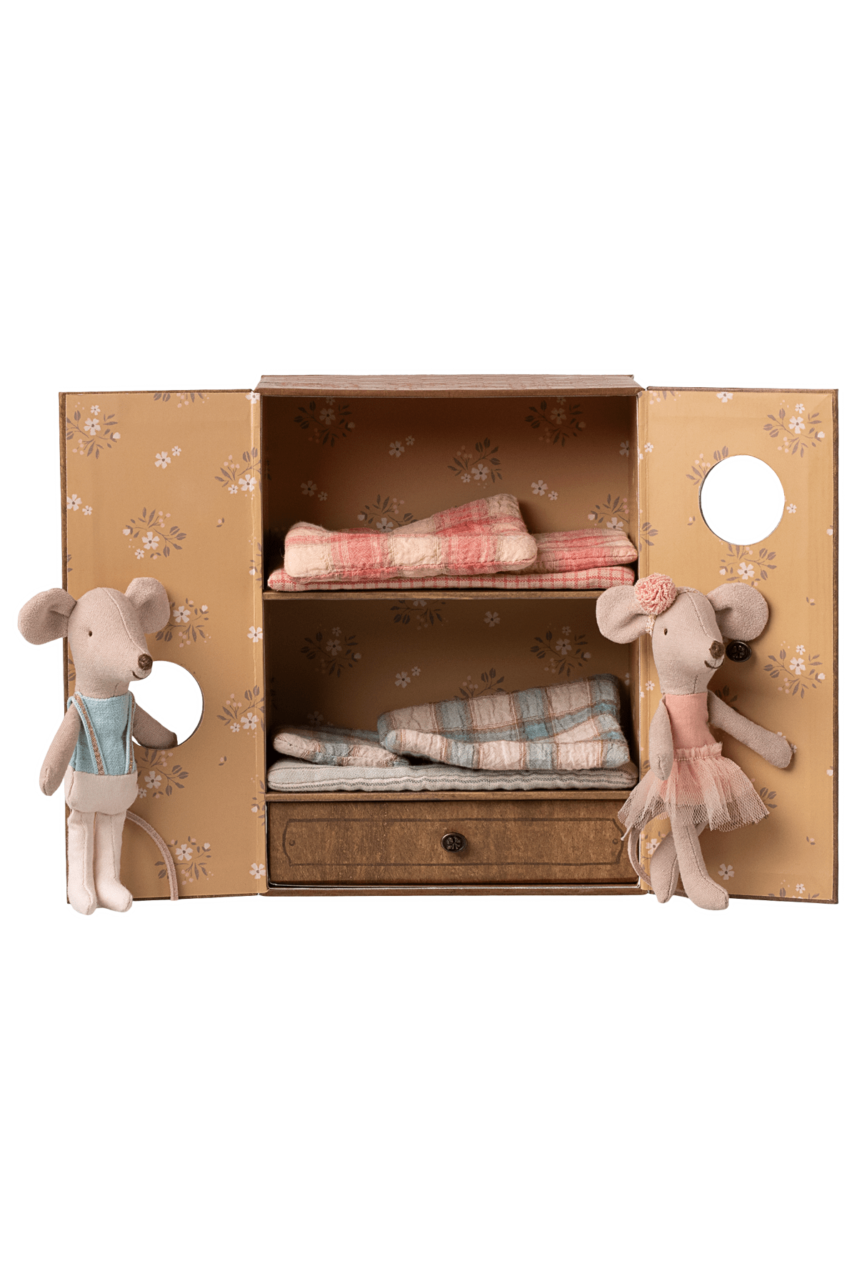 Ballet mice in dance studio, Little sister and brother van Maileg | Kids Conceptstore Le Fanfare