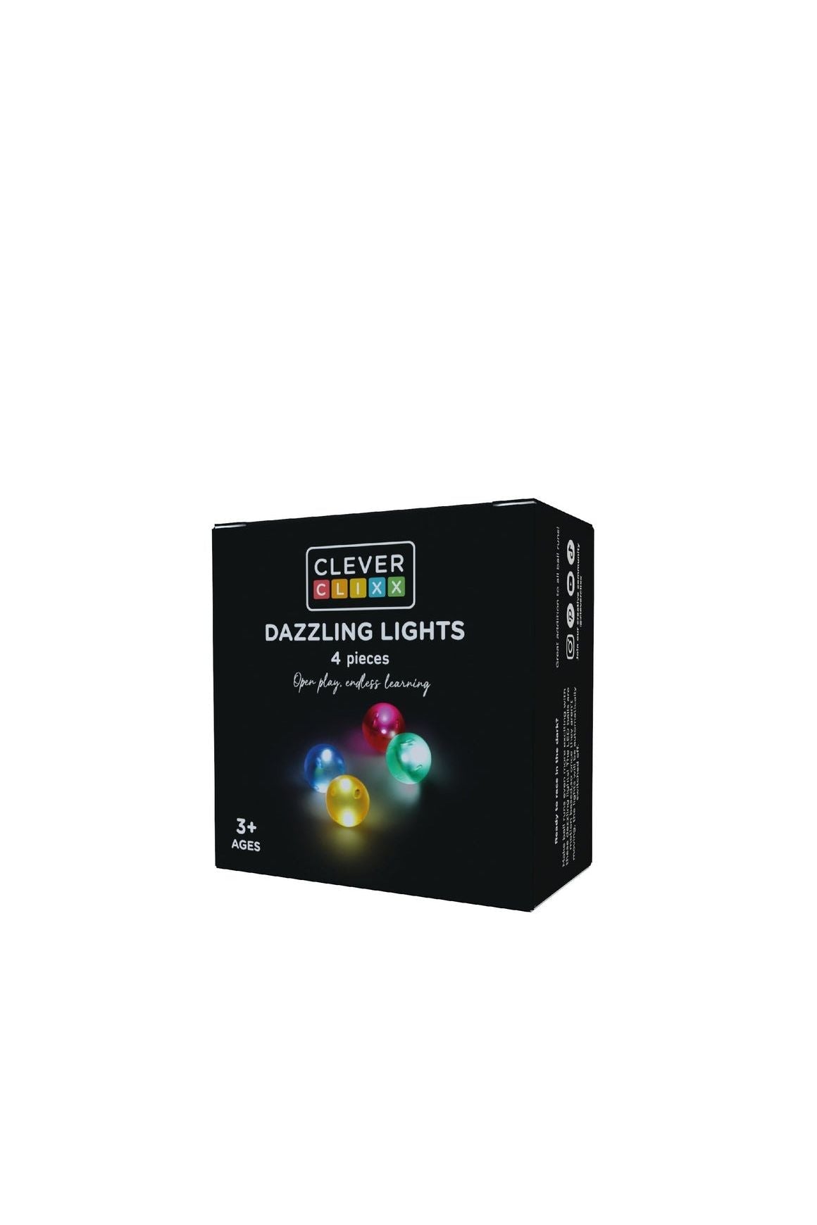 Balls Pack Dazzling Lights 4 Stuks van Cleverclixx | Kids Conceptstore Le Fanfare