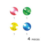 Balls Pack Dazzling Lights 4 Stuks van Cleverclixx | Kids Conceptstore Le Fanfare