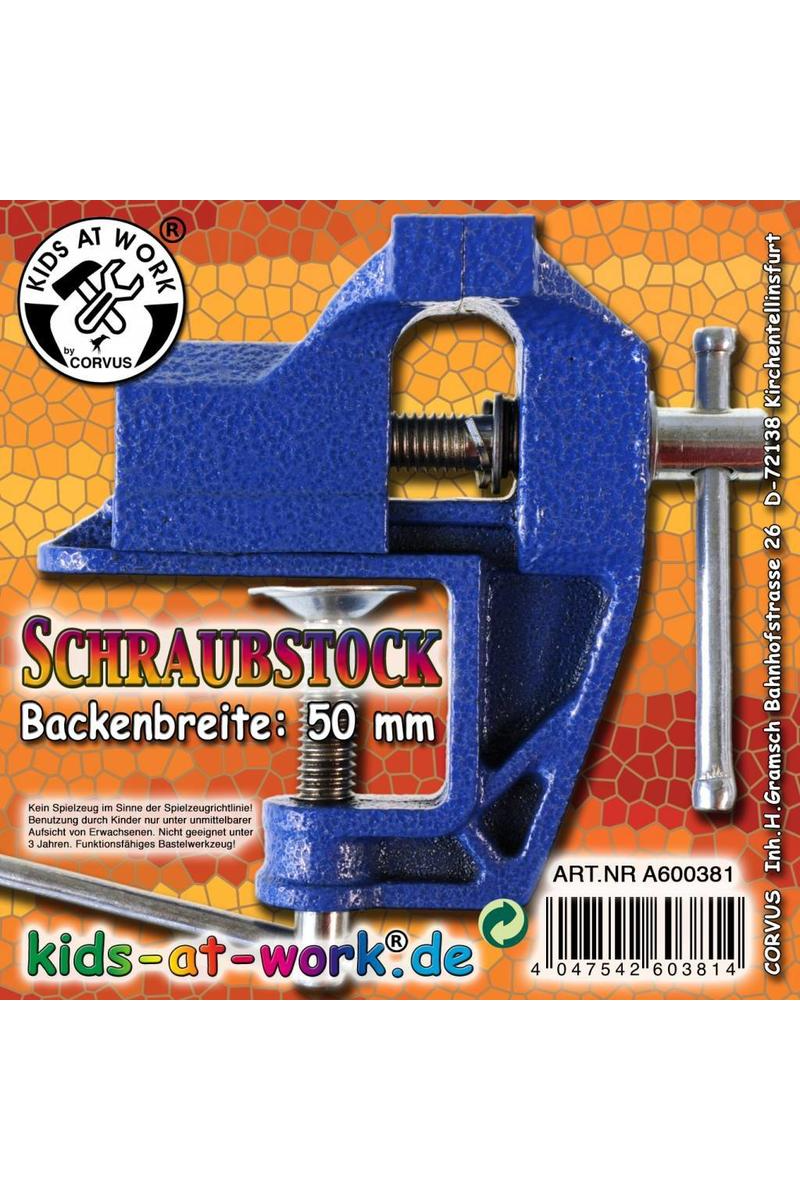 Bankschroef 50mm van Kids At Work | Kids Conceptstore Le Fanfare