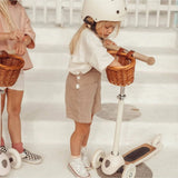 Banwood 3-wheel scooter vintage - cream van Banwood | Kids Conceptstore Le Fanfare