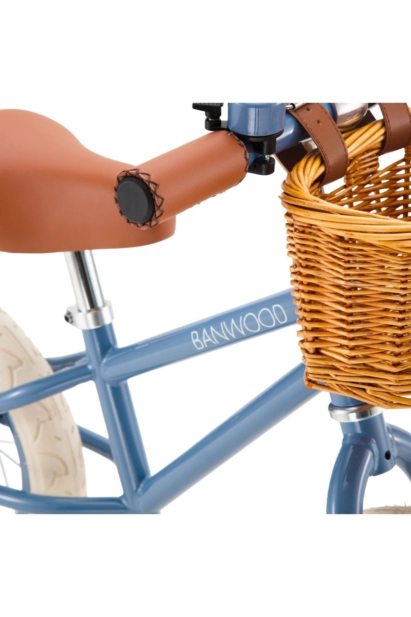 Banwood balance bike first go vintage - blue van Banwood | Kids Conceptstore Le Fanfare