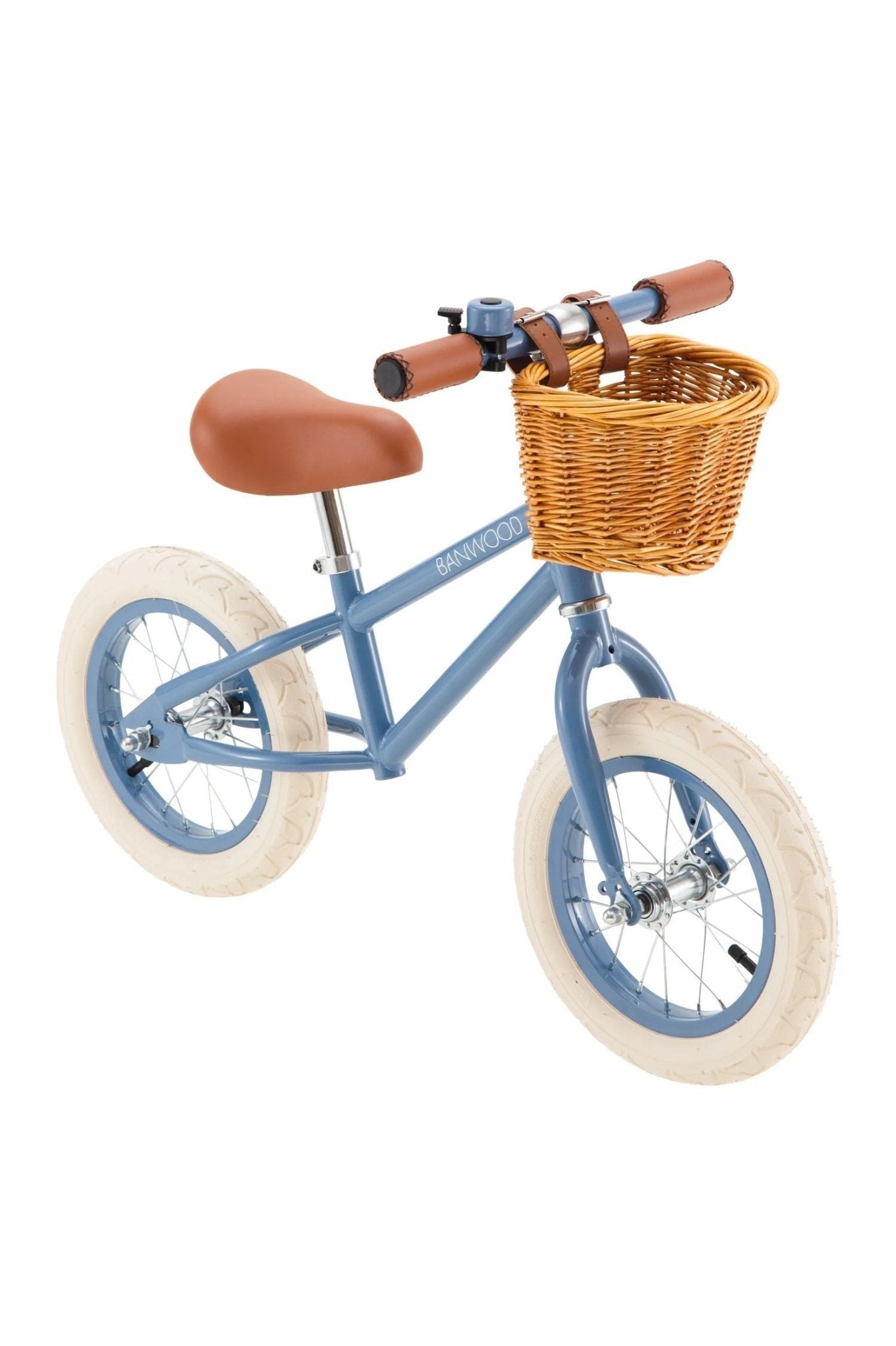 Banwood balance bike first go vintage - blue van Banwood | Kids Conceptstore Le Fanfare