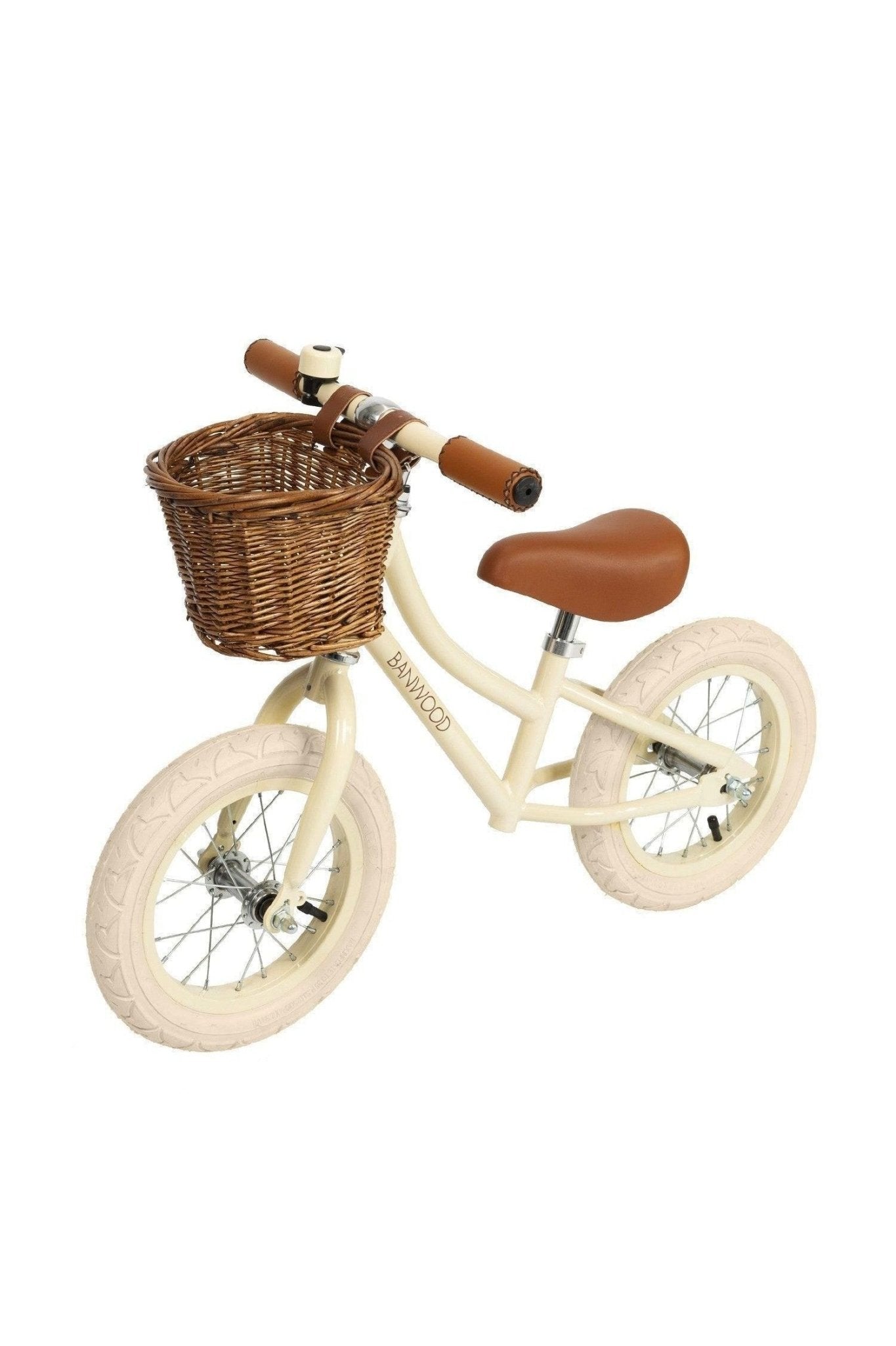 Banwood balance bike first go vintage - cream van Banwood | Kids Conceptstore Le Fanfare