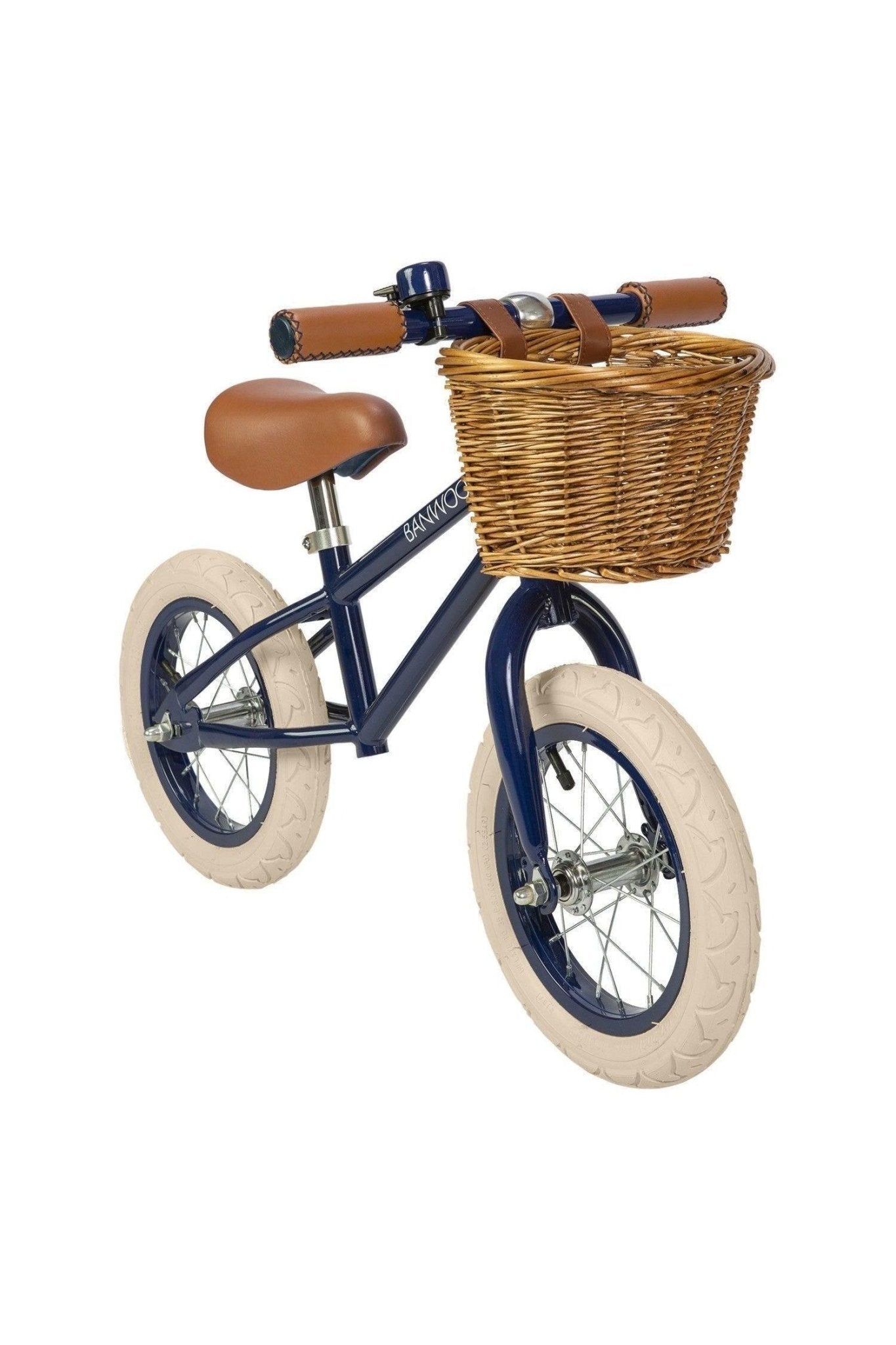 Banwood balance bike first go vintage - navy blue van Banwood | Kids Conceptstore Le Fanfare