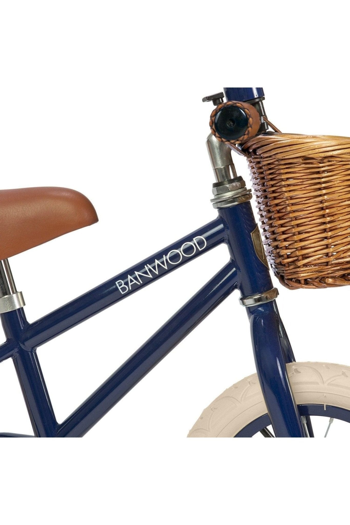 Banwood balance bike first go vintage - navy blue van Banwood | Kids Conceptstore Le Fanfare