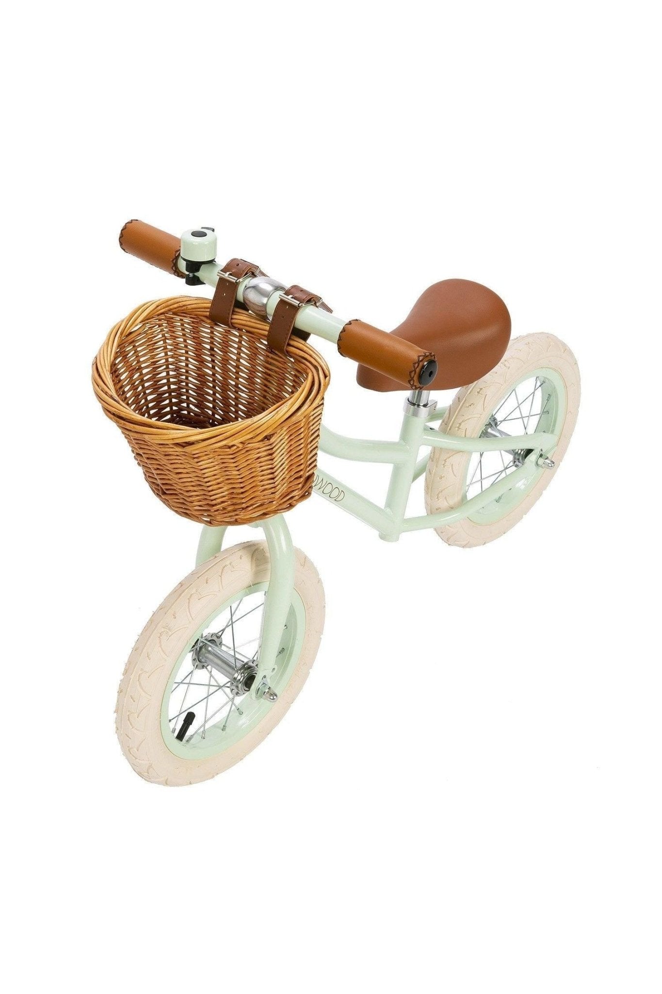 Banwood balance bike first go vintage - pale mint van Banwood | Kids Conceptstore Le Fanfare