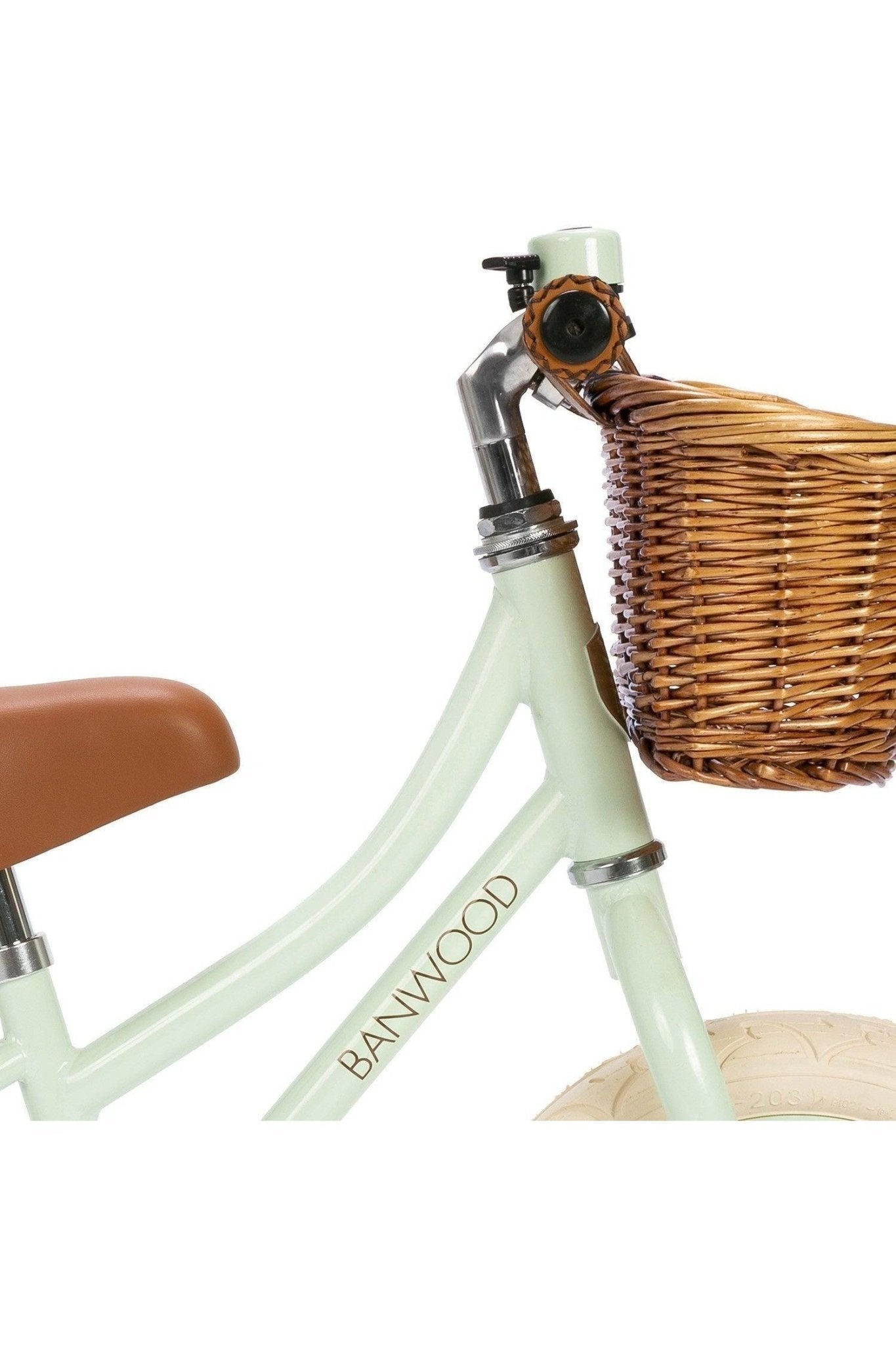 Banwood balance bike first go vintage - pale mint van Banwood | Kids Conceptstore Le Fanfare