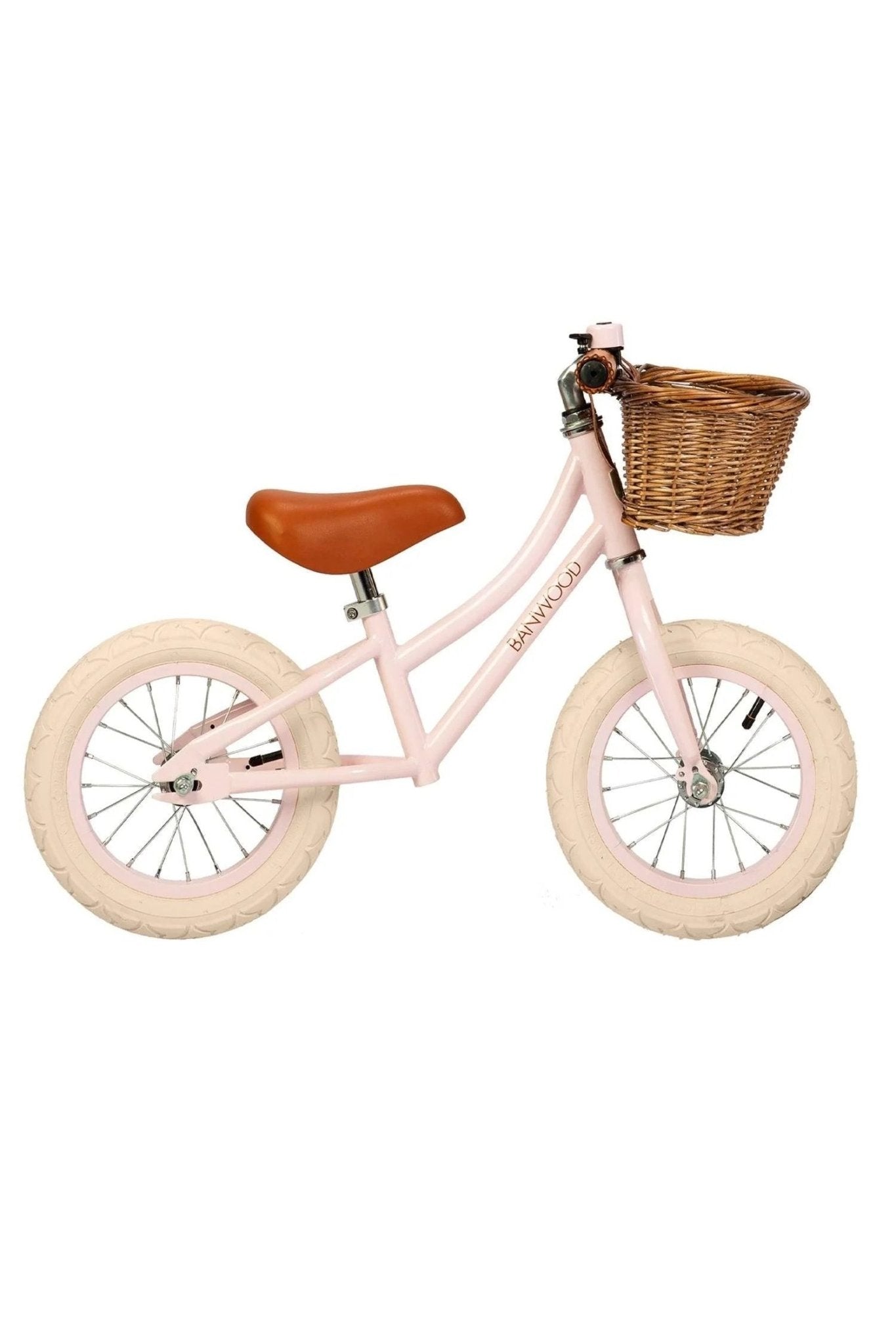 Banwood balance bike first go vintage - pink van Banwood | Kids Conceptstore Le Fanfare