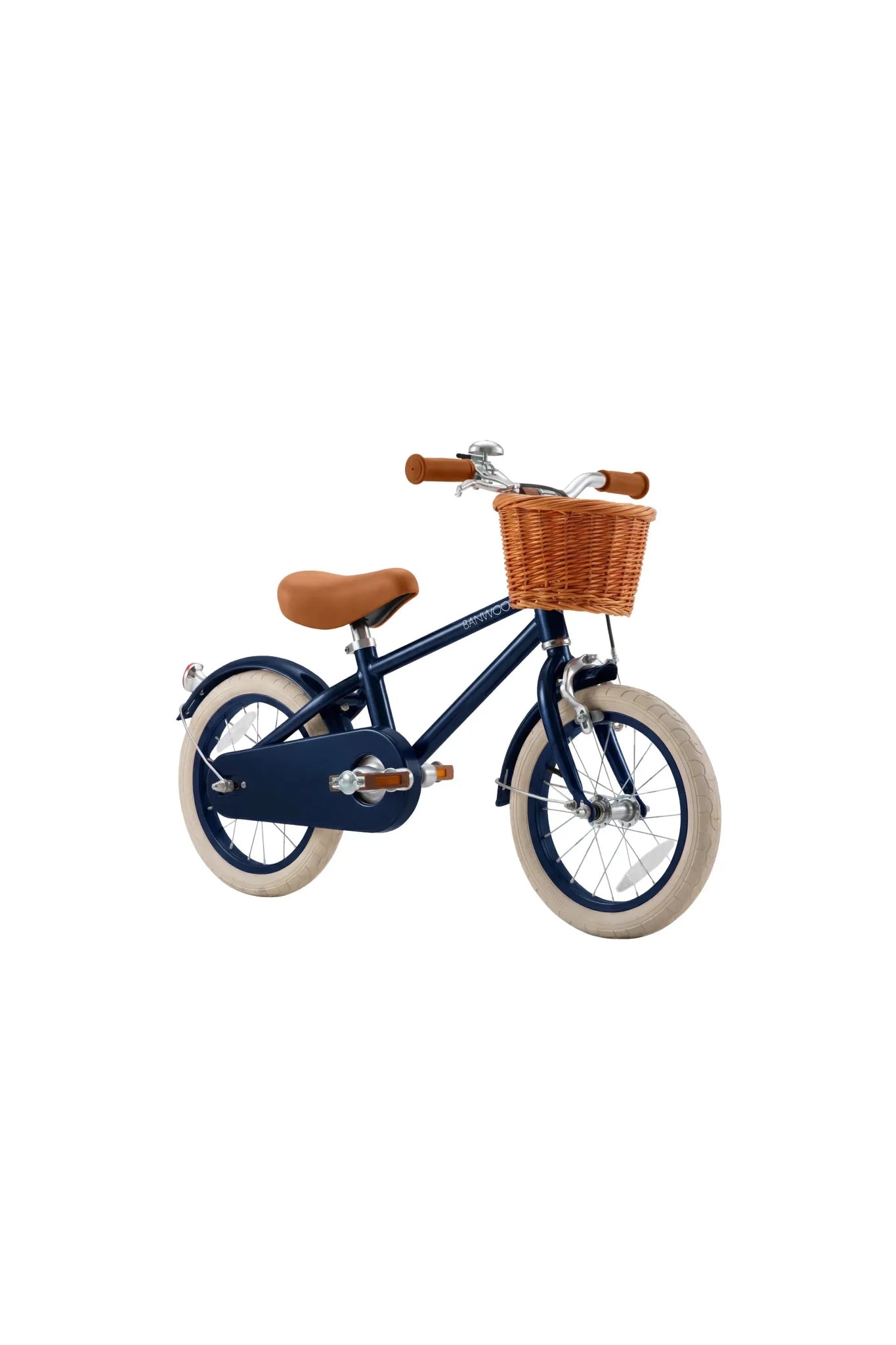 Banwood classic bike 14" vintage - navyblue van Banwood | Kids Conceptstore Le Fanfare