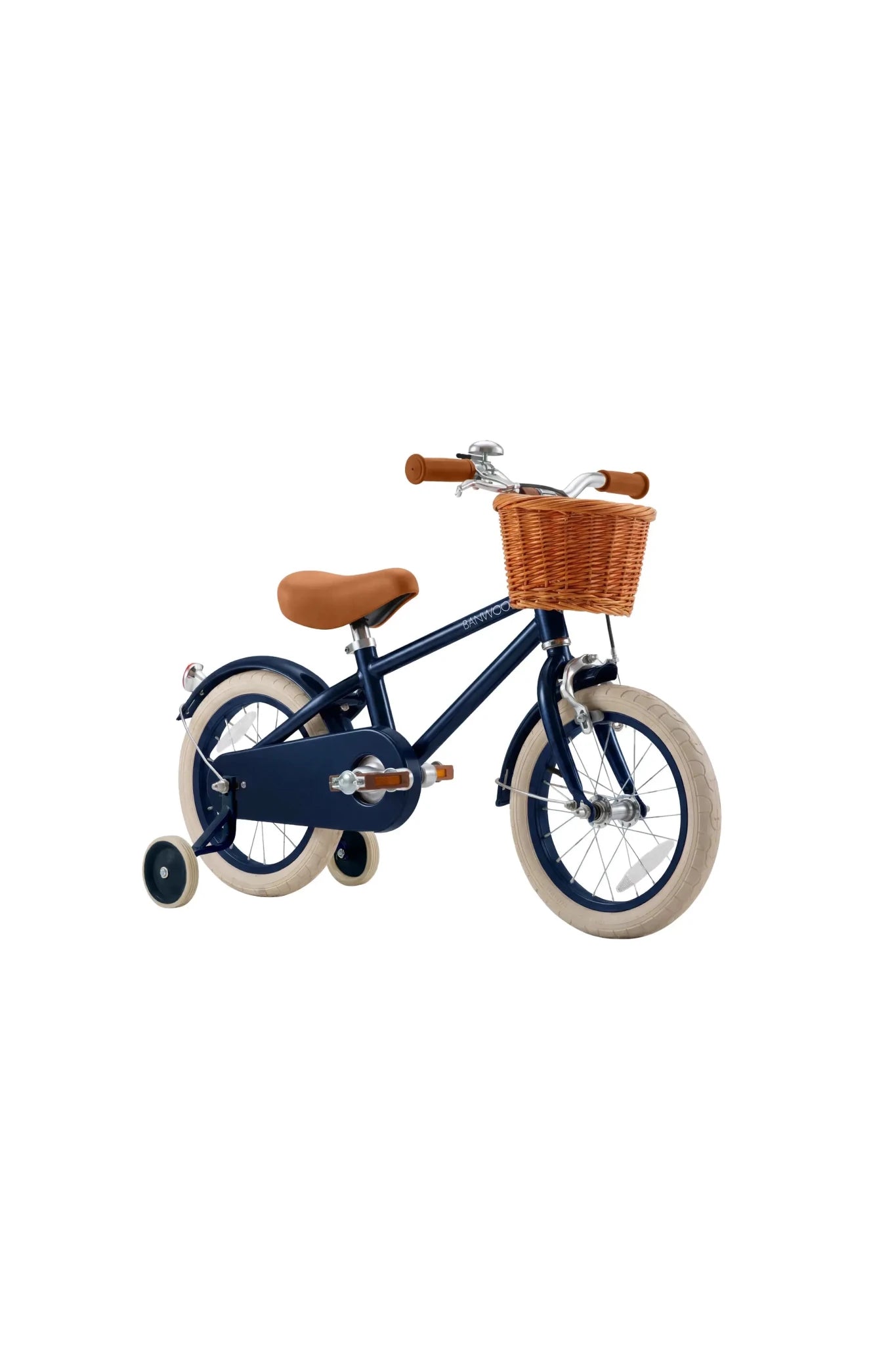Banwood classic bike 14" vintage - navyblue van Banwood | Kids Conceptstore Le Fanfare