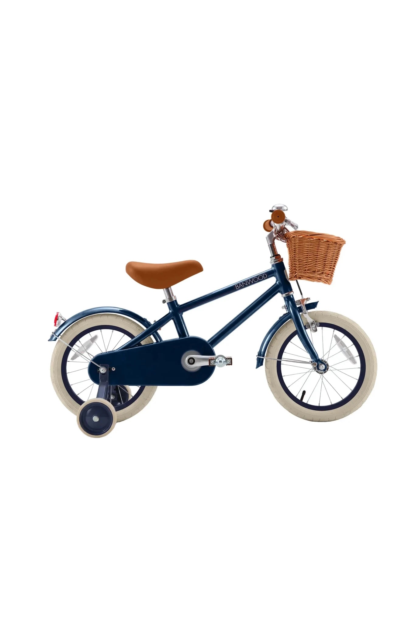 Banwood classic bike 14" vintage - navyblue van Banwood | Kids Conceptstore Le Fanfare
