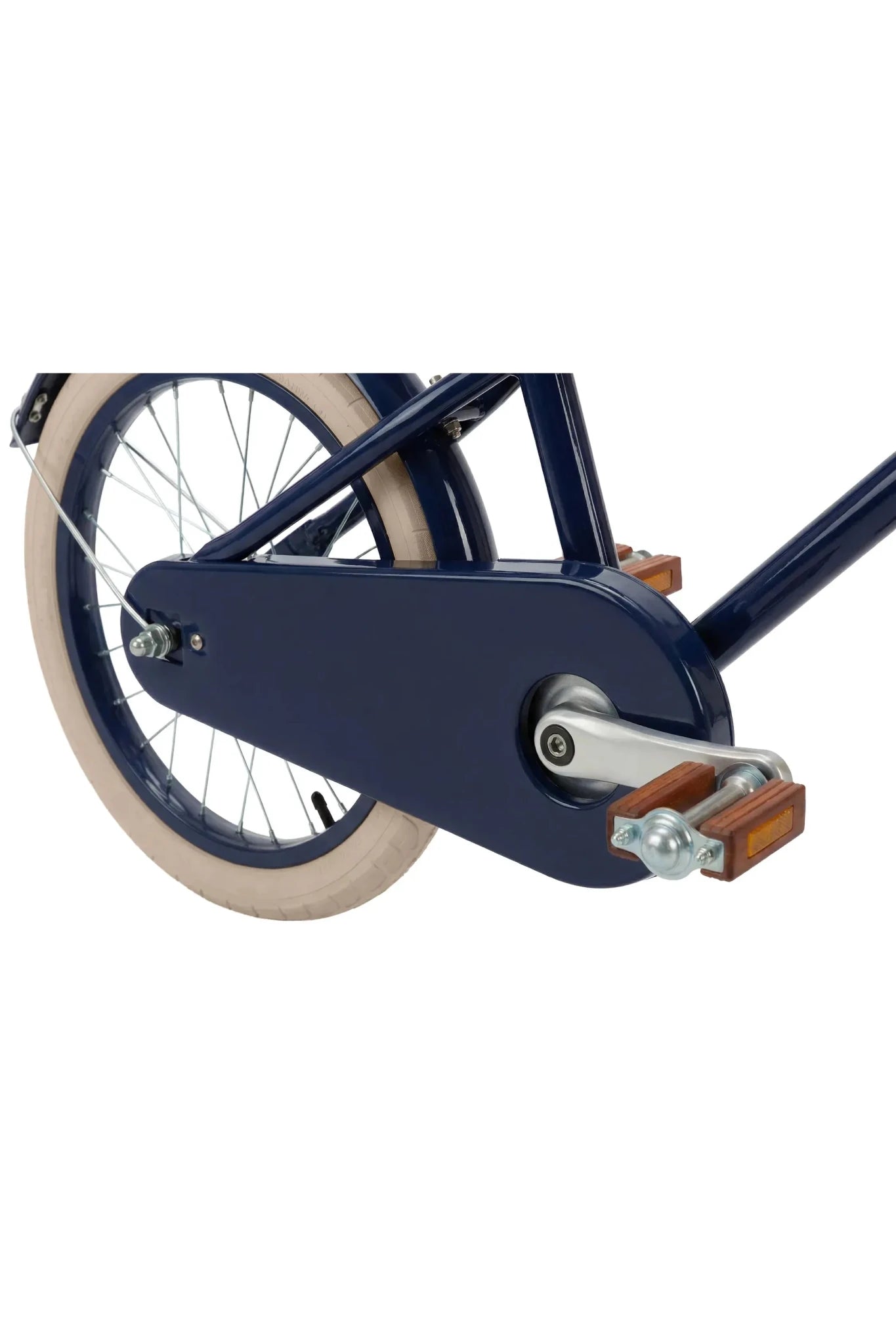 Banwood classic bike 14" vintage - navyblue van Banwood | Kids Conceptstore Le Fanfare
